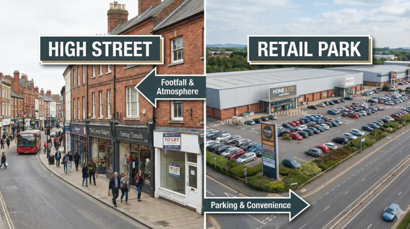 High Street vs. Retail Park: Where Should You Open Your Shop?