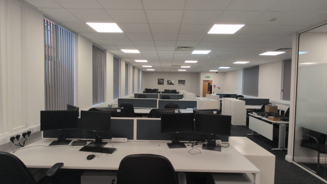 1,380 sq ft Serviced Office Modern Ground Floor Workspace Nottingham City Centre